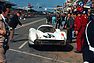 Der Schweizer Squadra Tartaruga Porsche 907 Langheck in Le Mans 1968 - Sensationeller zweiter Gesamtplatz mit den Schweizer Fahrern Rico Steinemann und Dieter Spoerry (Quelle: Archiv)
