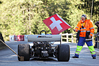 Bild: Der Sieger Roger Moser hier noch am Start in seinem Martini MK 28/T02 (1980) an der Arosa ClassicCar 2014