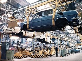 The Škoda 1000 MB was built in Mladá Boleslav in what was then a newly constructed 80-hectare section of the main plant. Work began in the 1960s and the costs amounted to one billion crowns.