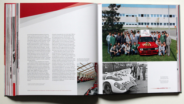 Der Sport quattro - Buch "Audi quattro"