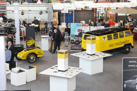 Der Stand des ADAC - Retro Classics Stuttgart 2023 Der Stand des ADAC - Retro Classics Stuttgart 2023