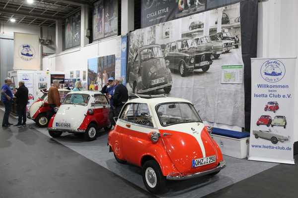 Der Stand des Isetta-Clubs - Bremen Classic Motorshow 2020