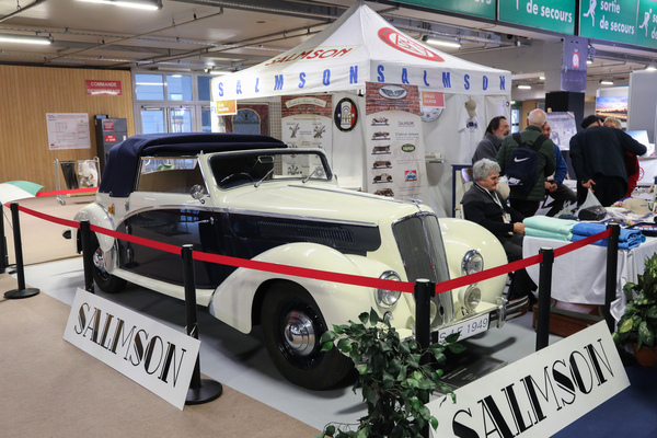 Der Stand des Salmson-Clubs – Rétromobile Paris 2025