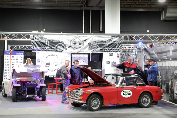 Der Stand des Spridget-Registers - Bremen Classic Motorshow 2020