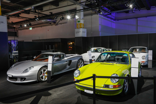 Der Stand von Porsche Classic Partner Zürich - 38. Auto Zürich 2025