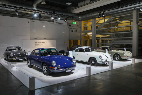The Porsche Classic Zurich stand - 36th Auto Zurich 2023