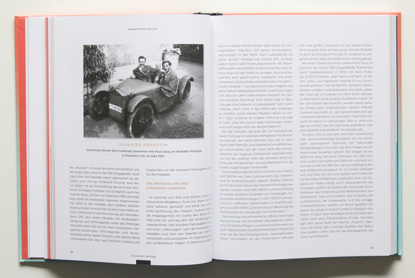 Der Standard Superior entstand auf der Basis des Maikäfers von Ganz - Buch "Alles mit Motor - Die Standard/Gutbrod Story”