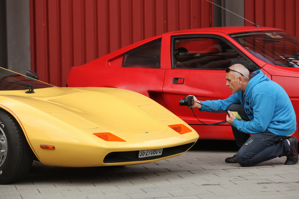 Bild: Der Sterling GT zog Augen und Linsen an wie Süssigkeiten die Fliegen - gesehen am Treffen "Fantastic Plastic 2015"