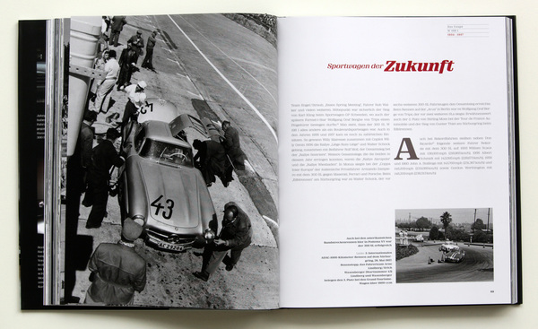 Bild Der Strassen-Flügeltürer im Renneinsatz - Buch "Mercedes-Benz 300 SL - Das Jahrhundertauto"