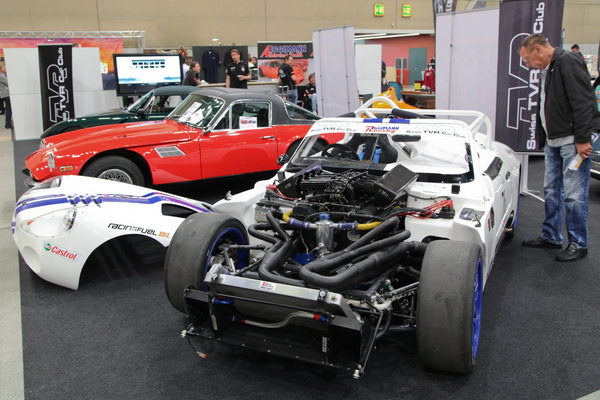 Der TVR Club brachte einen Tuscan Racer nach Luzern - Swiss Classic World Luzern 2016