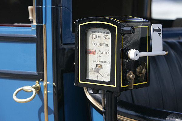 Der Taxameter ist genullt, ...