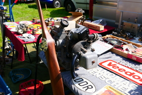 Der Traum vom Fliegen: DAF-Zweizylinder, mit Flugzeugpropeller versehen – Bockhorner Oldtimermarkt 2025