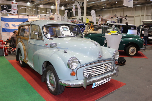 Der Traveller mit dem Holzfachwerk ist ebenso begehrt wie das Cabrio. HMC00008 - Hamburg Motor Classics 2018