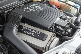 Der V8 stammt aus dem gleichnamigen Modell, dem ersten mit vier Ringen seit Horch in den 1930er-Jahren – Audi S6 quattro (1996)