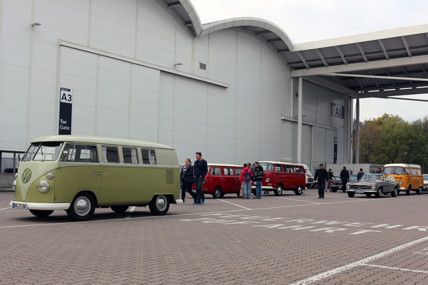 Bild Der VW-Bus ist beliebt in Hamburg - Hamburg Motor Classics 2018