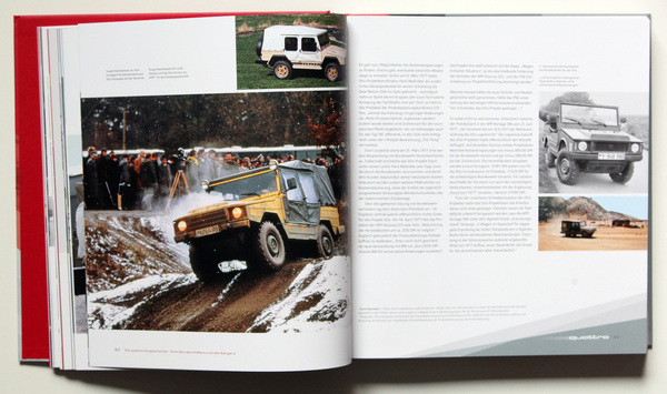 Der VW Iltis als Technikspender - Buch "Audi quattro"