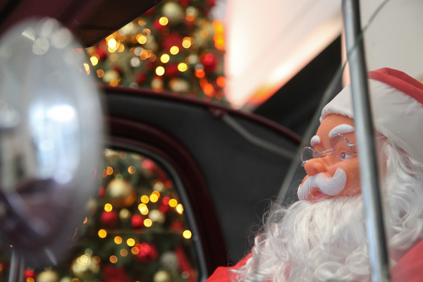 Der Weihnachtsmarkt im Fiat Topolino - Retro Classics Bavaria 2017 in Nürnberg