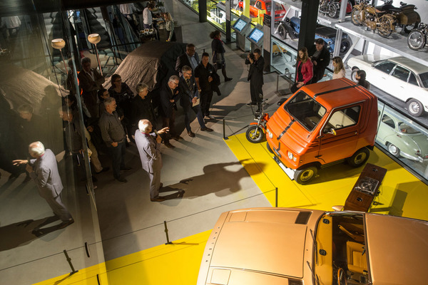 Der Zagato Zele 1000 war ein frühes Stadt-Elektroauto - Sonderschau "Italo-Design 1968-1978 - Collezione Lopresto" im Verkehrshaus Luzern 2018