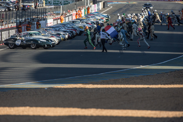 Der berühmte Le-Mans-Start - Le Mans Classic 2016 - Plateau 03