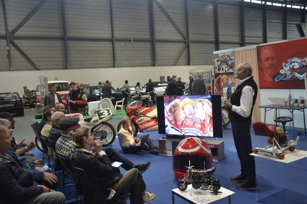 Der ehemalige Motorradrennfahrer Jacques Cornu erzählte von seiner aktiven Zeit – Swiss RetroMecanika 2024