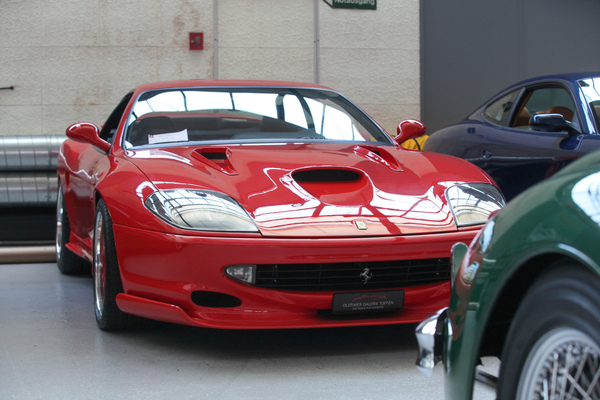 Der einmalige Ferrari 550 Maranello Large von Sbarro aus dem Jahr 2000 - Versteigerung der Oldtimer Galerie in Toffen am 26. März 2022