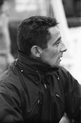 Der französische Rennfahrer Claude Storez