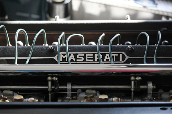 Der frisch revidierte Reihensechszylinder des Maserati 3500 GT