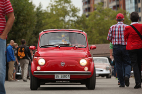 Der kleine Fiat 500 Nuova - OSMT Zug September 2015