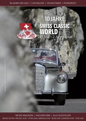 Bild: Der neue Swiss Classic World 2024 Messe-Katalog