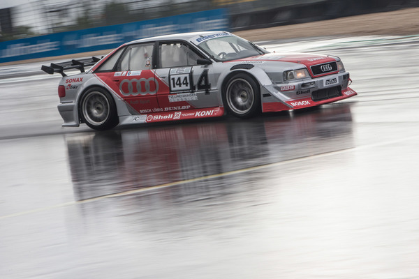 Bild Der nie eingesetzte Prototyp feiert Premiere - Audi 80 B4 (1993) an der Deutschen Tourenwagen Classics 2017 auf dem Nürburgring