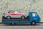 Image: The right car transporter for the Abarth - Auto e Moto d'Epoca in Padua 2019