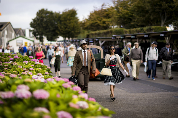 Bild: Der richtige Look ist wichtig - Goodwood Revival 2016