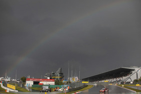 Der siegreiche Alfa Romeo 155 TI V6 ITC (1996) gefahren von Rupp/Danner an der Deutschen Tourenwagen Classics auf dem Nürburgring 2017