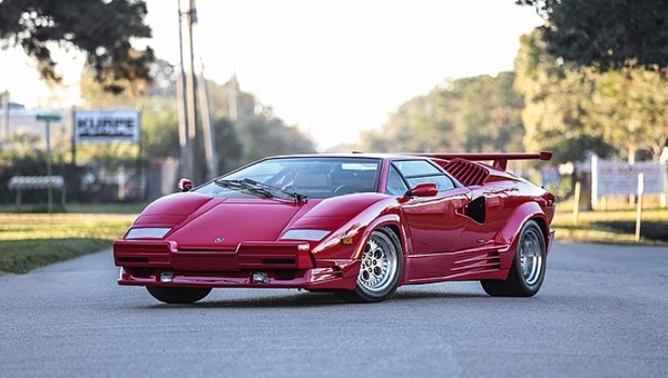 Der teuerste Europäer an der Kissimmee-Auktion 2015 - Lamborghini Countach 25th Anniversary von 1989 - Mecum Kissimmee 2015