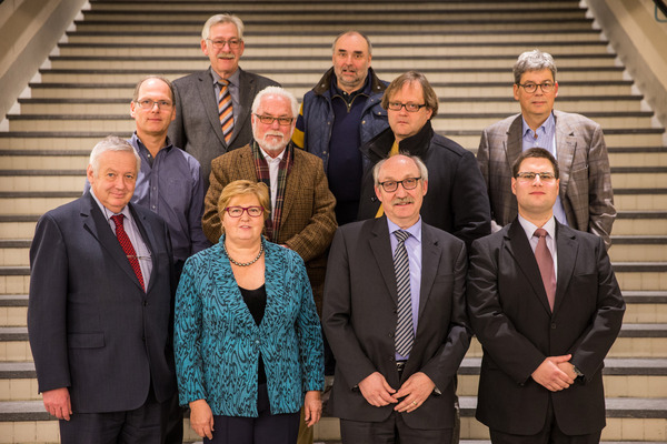 Der versammelte Vorstand des SHVF