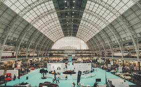 The previous venue of the London Classic Car Show, the Olympia in London