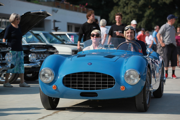 Der wunderschöne Osca bei der Abfahrt - Dolder Classics September 2020