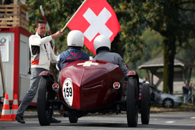 Derby K4 (1929) - am Klausenrennen 2013 in der Gleichmässigkeitswertung