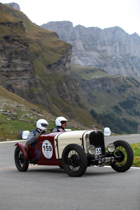 Derby K4 (1929) - am Klausenrennen 2013 in der Gleichmässigkeitswertung