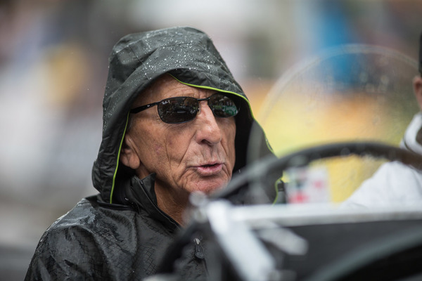 Derek Bell trotzt dem Regen - Ennstal-Classic 2019