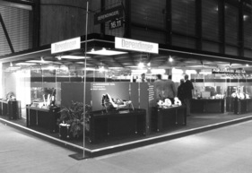 Derendinger-Stand - Genfer Automobilsalon 1984