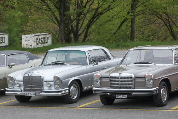 Design-Entwicklung bei Mercedes-Benz in den Sechzigerjahren - Albisgütli Classics April 2022