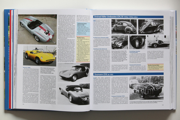 Bild Devin - Buch "Durchgeboxt - Die große Enzyklopädie der Kleinserien und Eigenbauten auf VW-Käfer- und Bus-Basis"