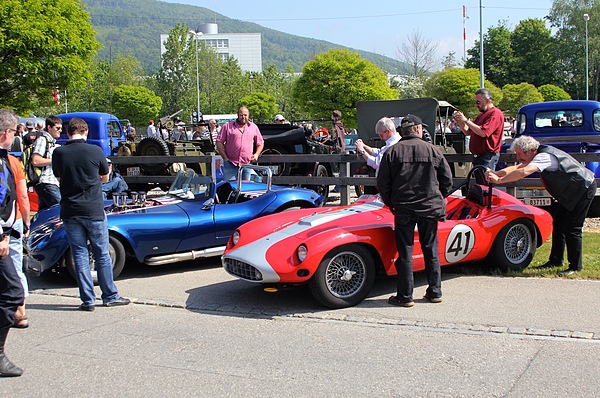 Image: Devin TR (1957) - Rarities such as a Devin and a Cheetah attracted many interested parties at the American Live 2011 US Car Meeting