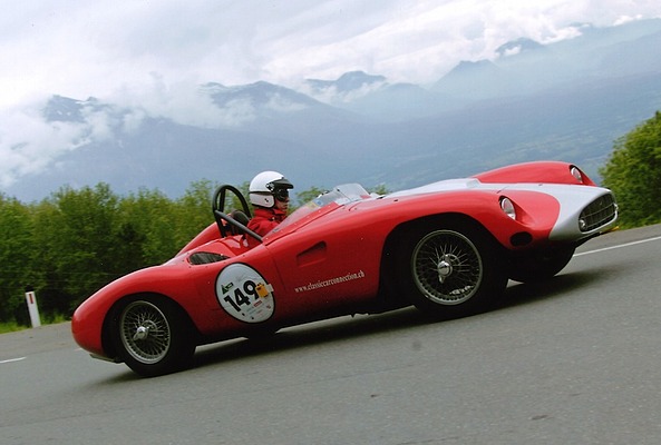 Devin TR 1957 - at a hill climb