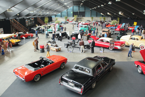 Die Amerikaner-Halle profitiert von Tageslicht - Swiss Classic World 2015