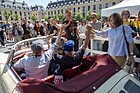 Bild: Die Ankunft wird gefeiert - Rallye Peking Paris 2024