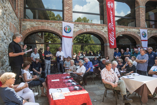 Die Ansprache des Club-Präsidenten - Ausfahrt Alfa Romeo Club (17. bis 19. August 2018)