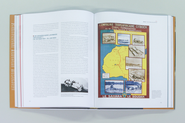 Bild Die Auslandabenteuer werden ausführlich beleuchtet - Buch "100 Jahre Citroën"