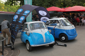 Die BMW Isetta und ihre Neuinterpretation mit Elektromotor namens Microlino - Zurich Classic Car Award ZCCA 2017 Die BMW Isetta und ihre Neuinterpretation mit Elektromotor namens Microlino - Zurich Classic Car Award ZCCA 2017